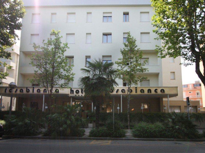 Hotel Rosabianca Rimini Bagian luar foto